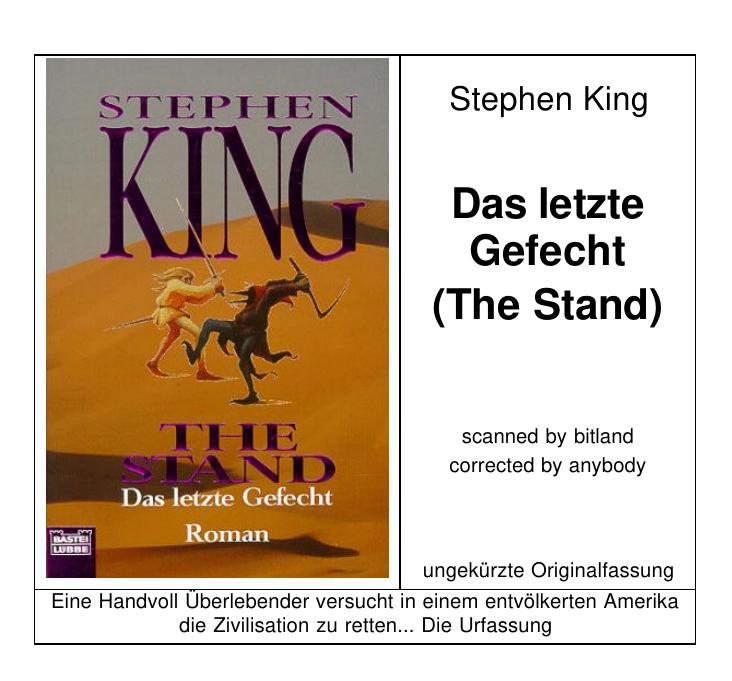 The Stand - Das letzte Gefecht