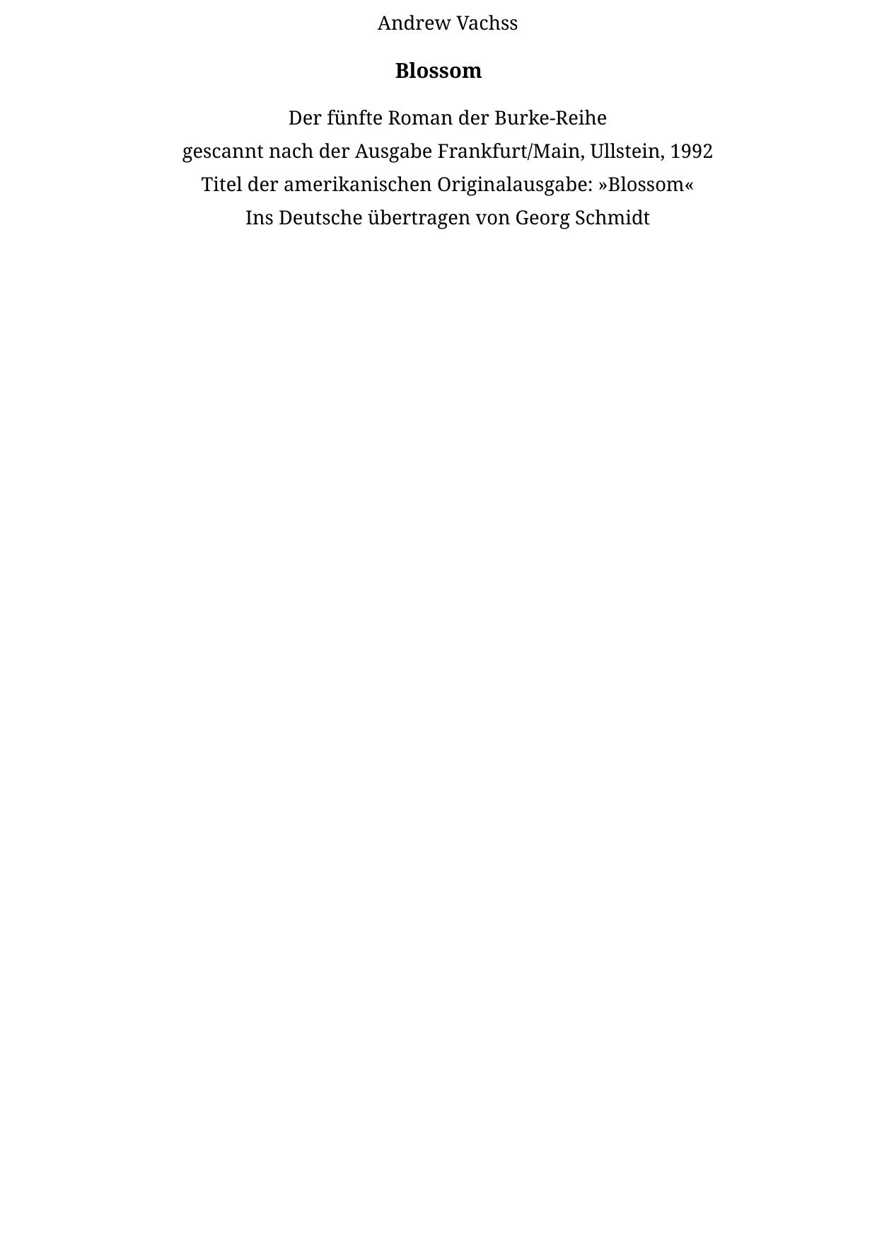 Vachss, Andrew - Burke 05