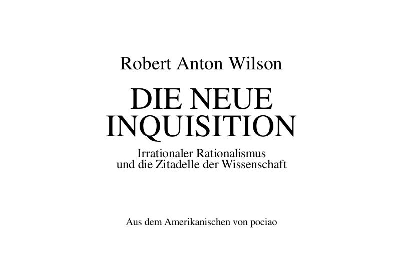 Die Neue Inquisition