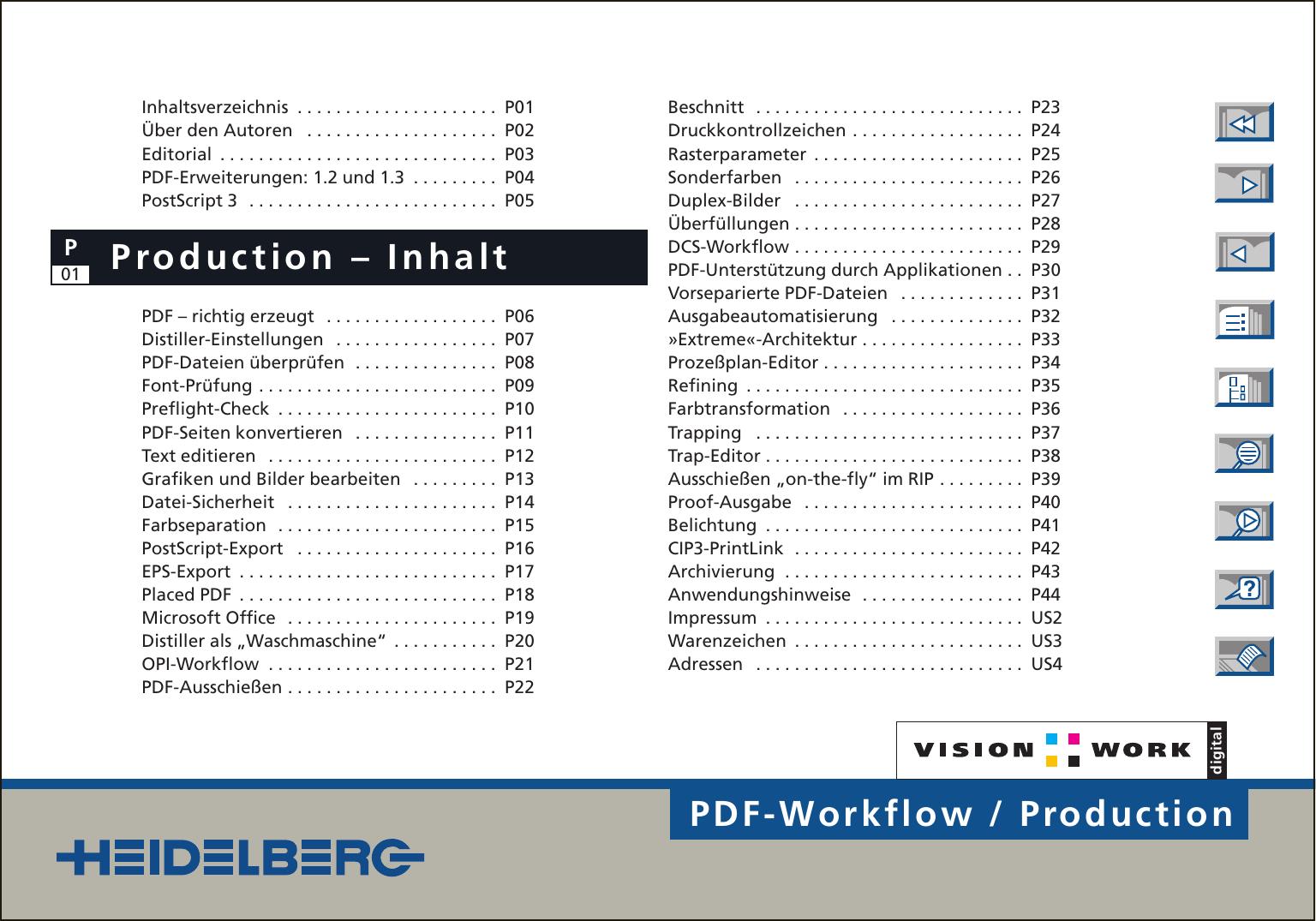 PDF-Workflow Production (Deutsch)