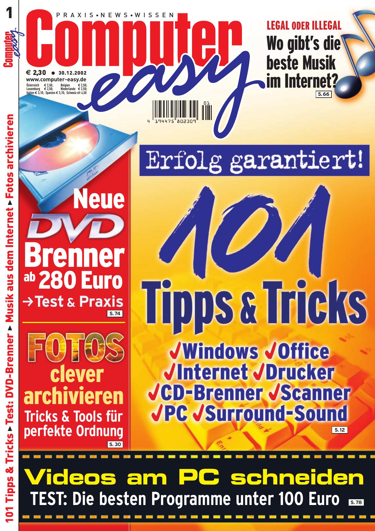 Computer easy Heft 01/2003