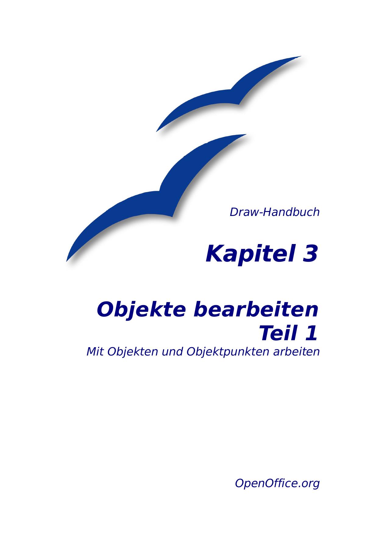 Objekte bearbeiten Teil 1