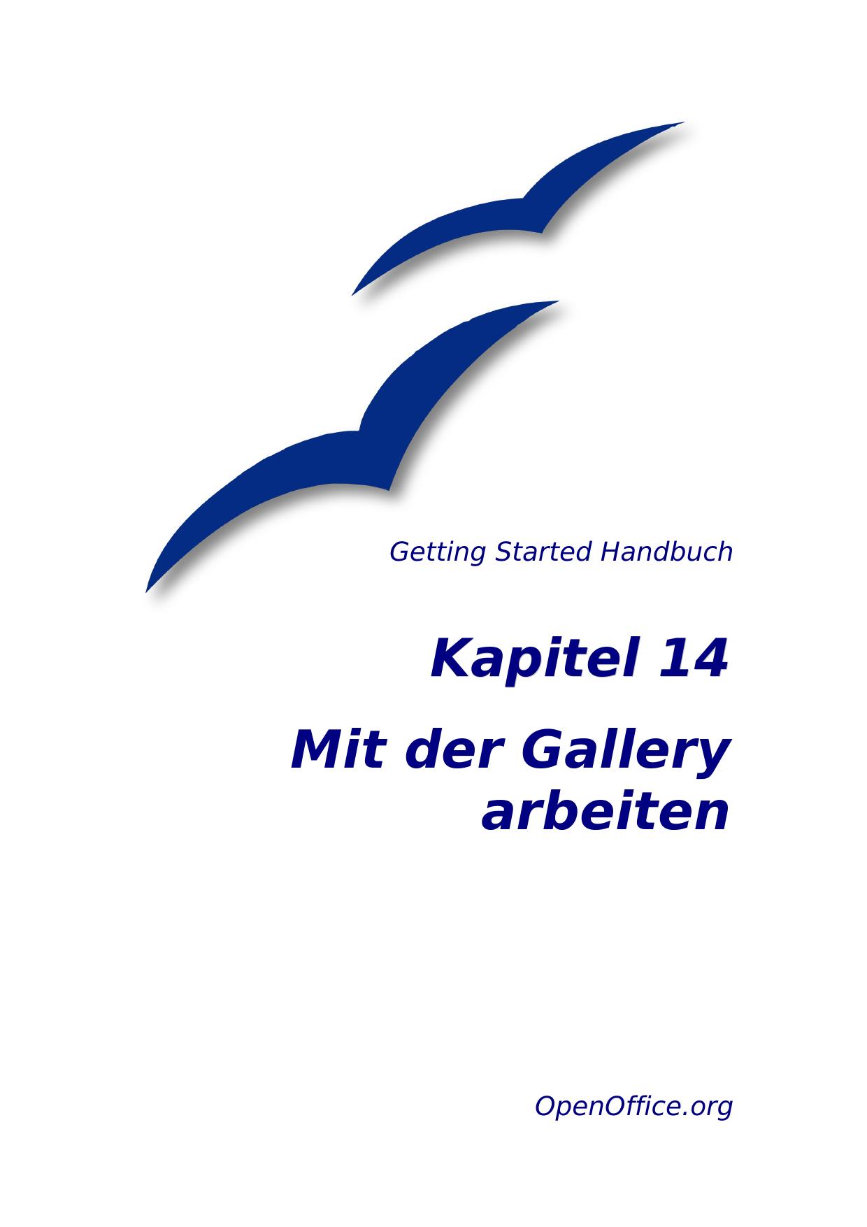 Mit der Gallery arbeiten