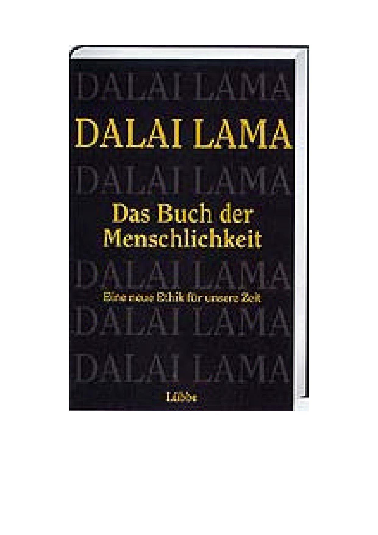 Das Buch der Menschlichkeit