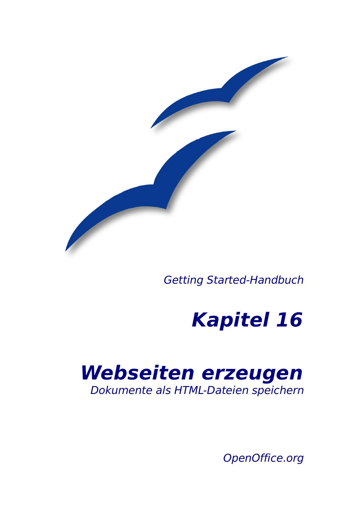 Webseiten erzeugen