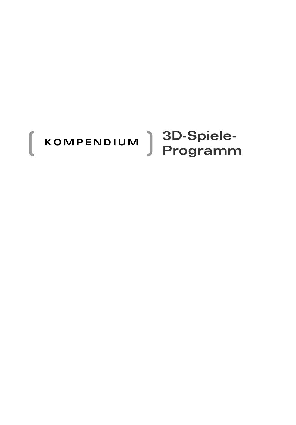 3D-Spiele-Programmierung - *ISBN 3-8272-6400-6* - © 2004 by Markt+Technik Verlag <STD>