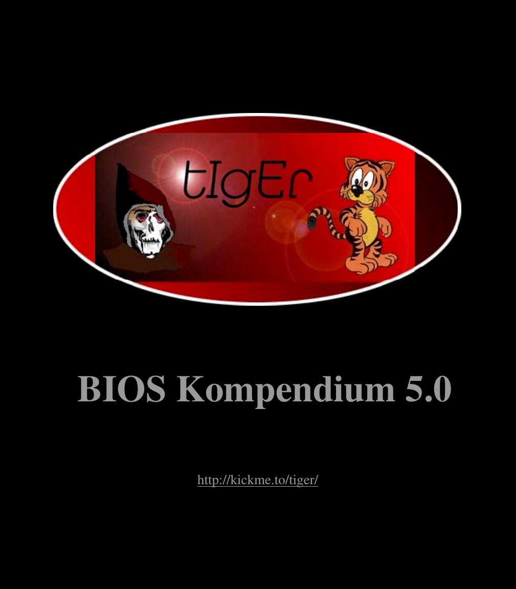 BIOS-Kompendium Version 5.0
