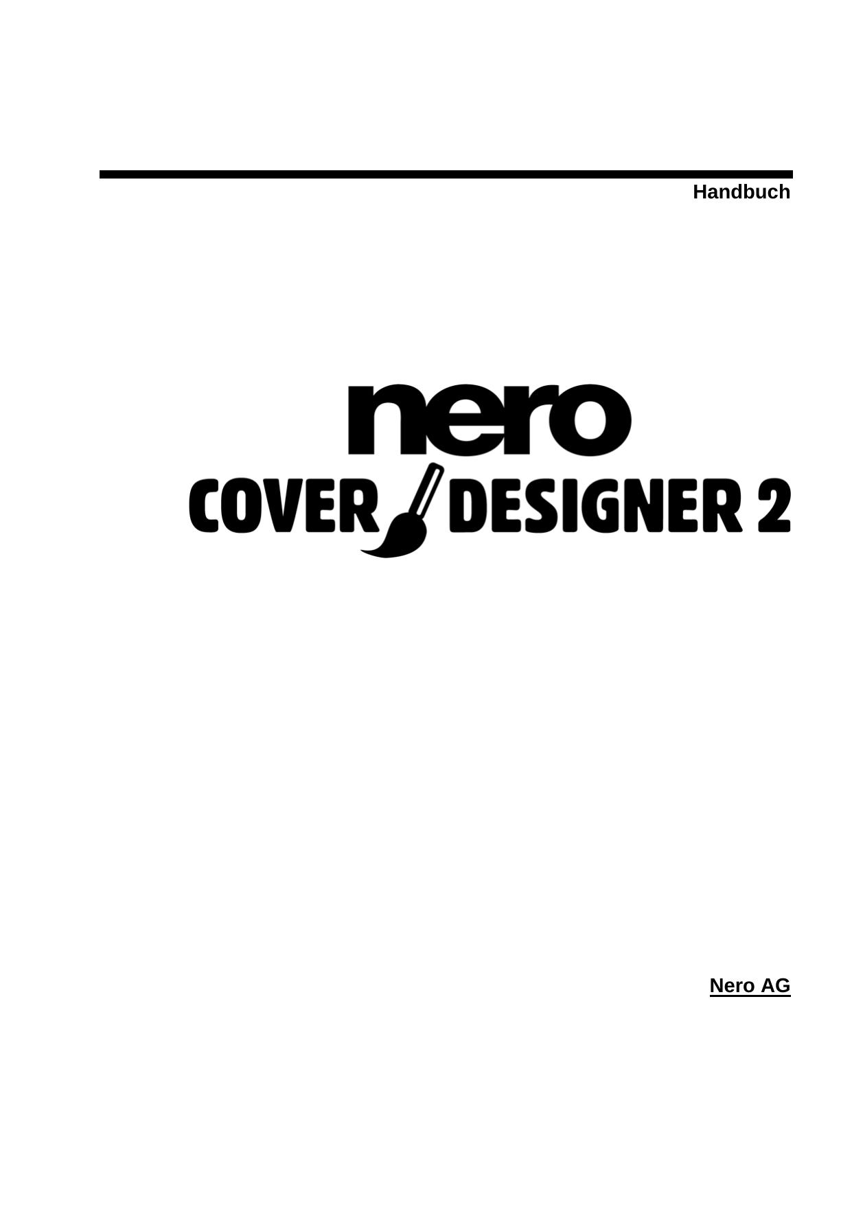 Nero Cover Designer 2