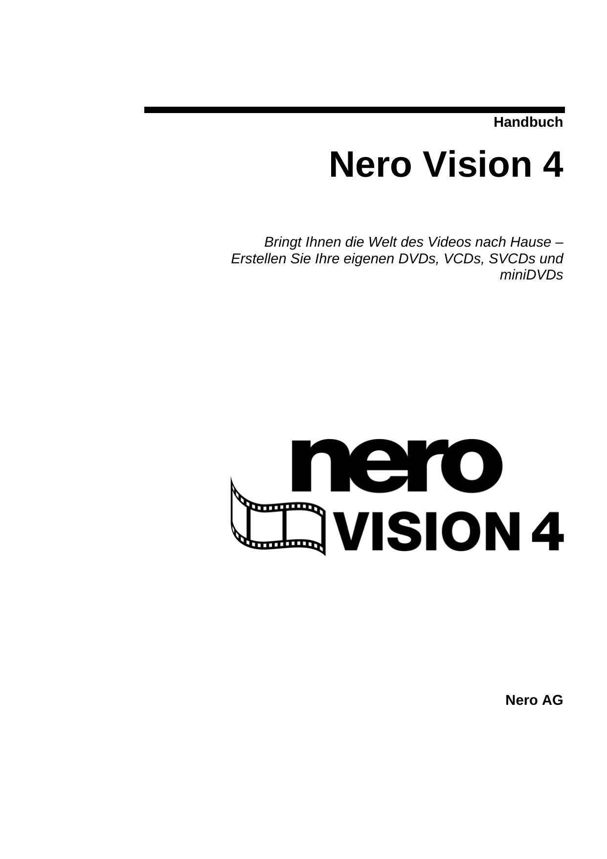 Nero Vision 4