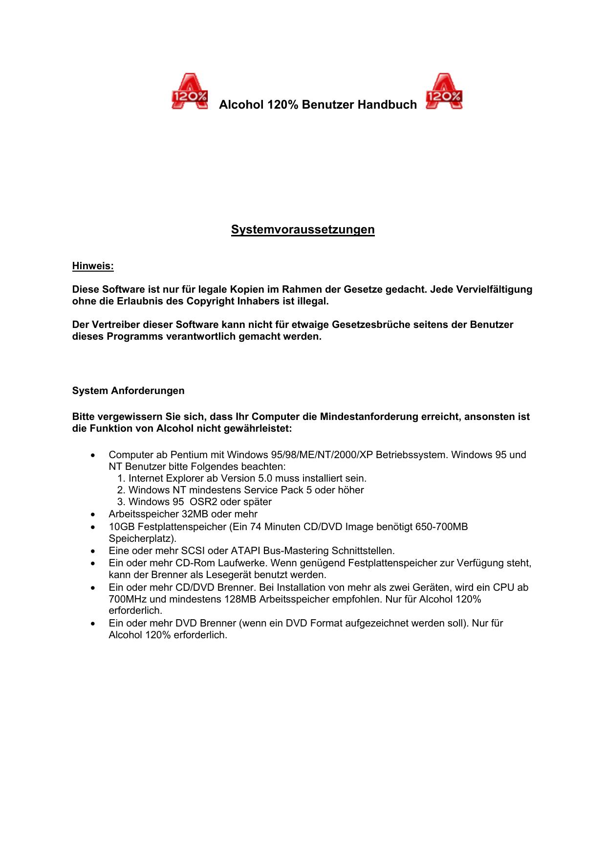 Microsoft Word - Alcohol 120 Deutschen Benutzer Handbuch.doc