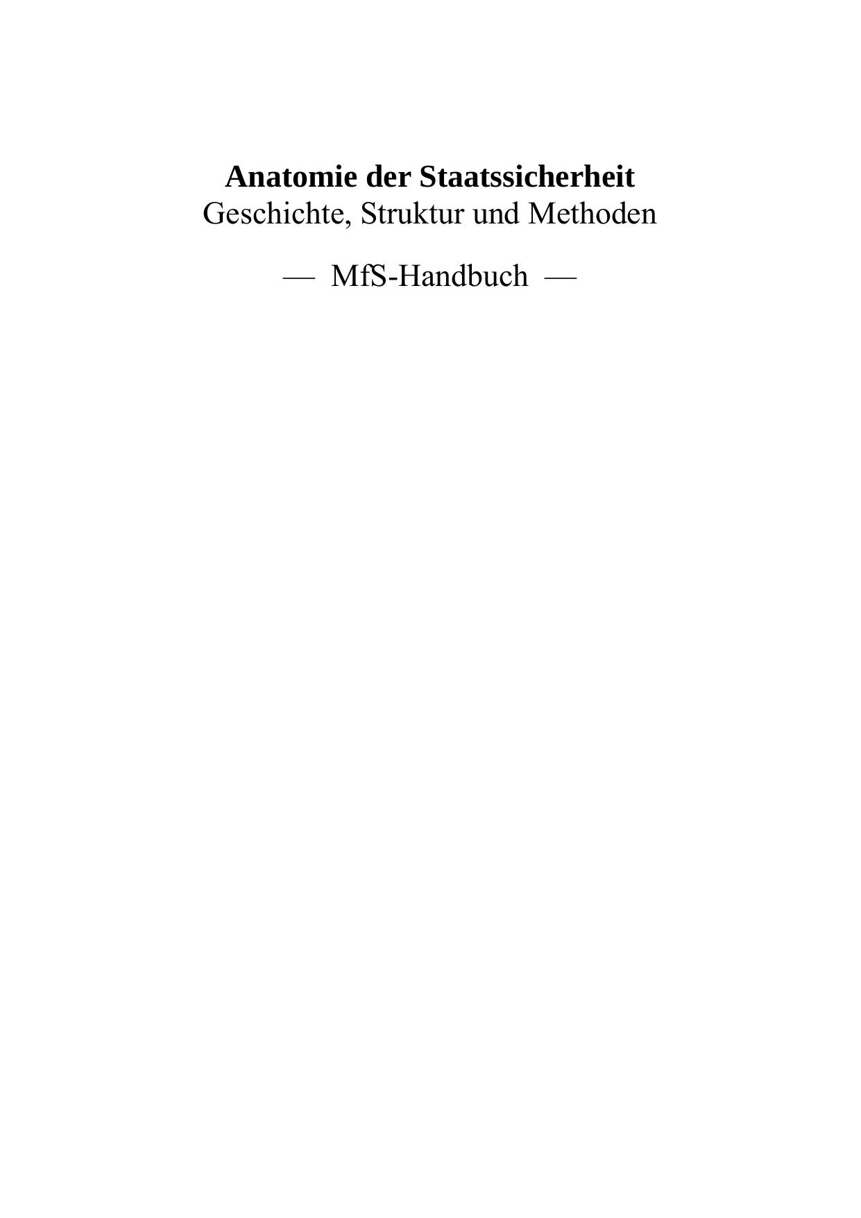 BStU / MfS-Handbuch - Andreas Schmidt: Hauptabteilung III: Funkaufklärung und Funkabwehr (3. Aufl., Berlin 2012)