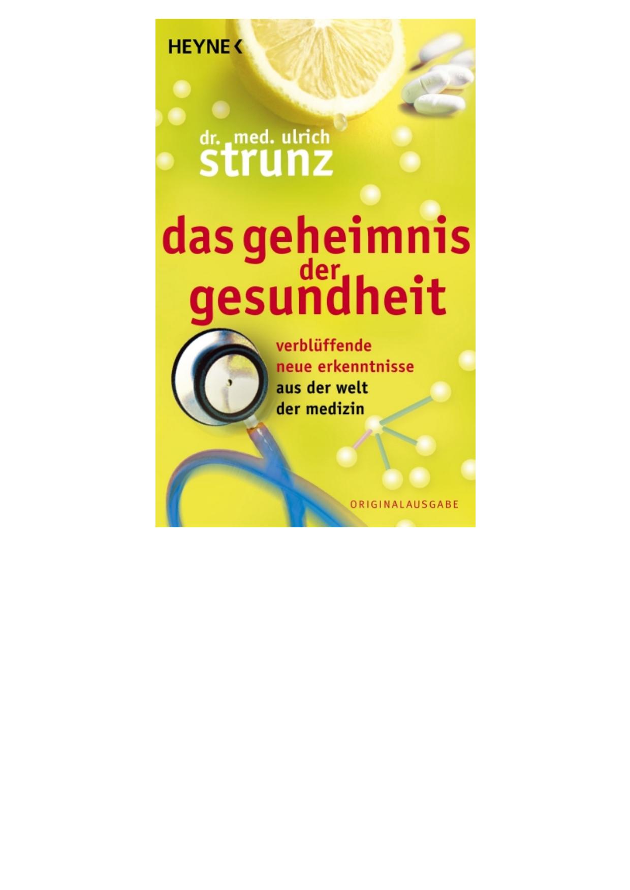 Das Geheimnis der Gesundheit