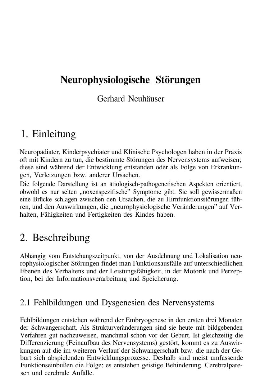 F. Petermann (Hrsg.): Lehrbuch der Klinischen Kinderpsychologie