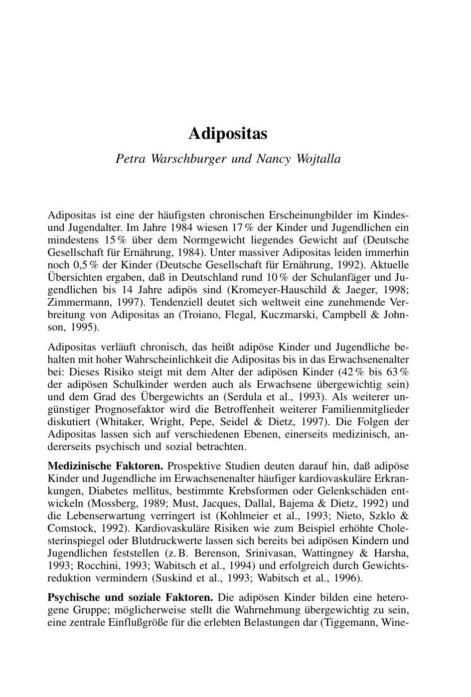 F. Petermann (Hrsg.): Fallbuch der Klinischen Kinderpsychologie und -psychotherapie