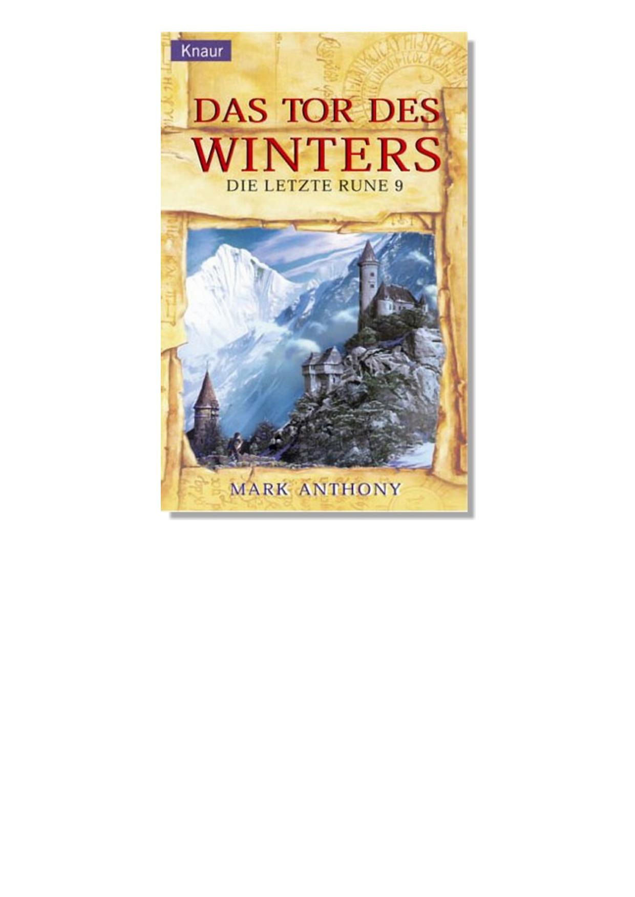 Die letzte Rune 09 - Das Tor des Winters