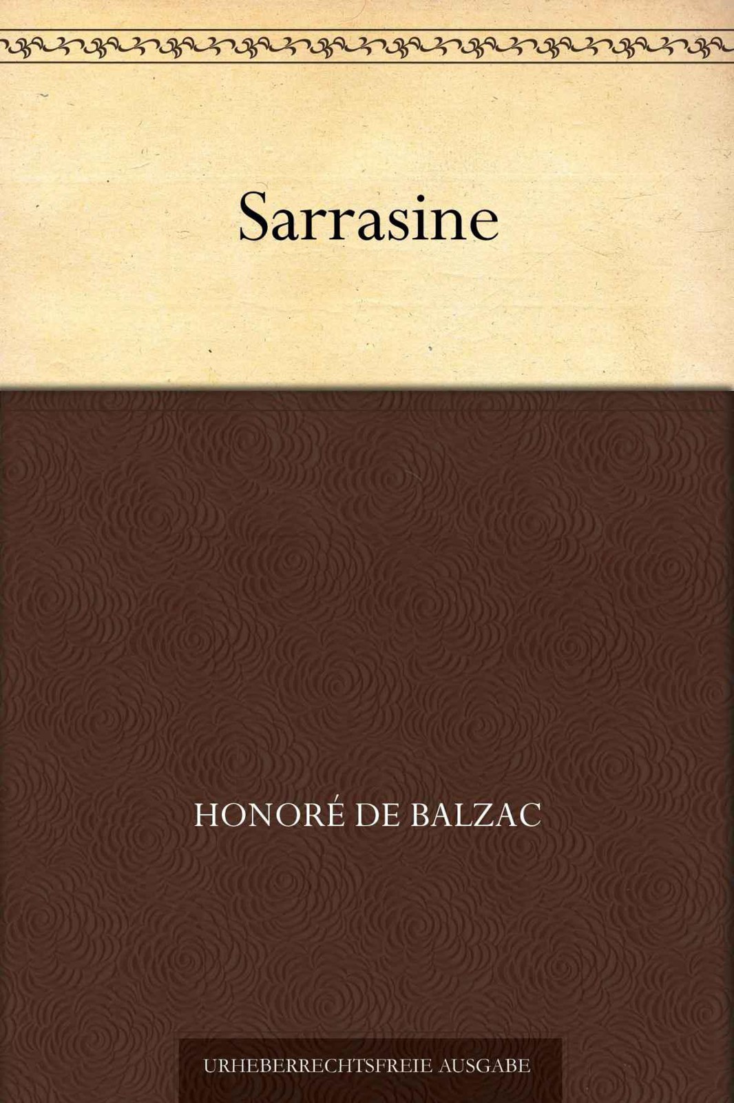 Sarrasine (German Edition)