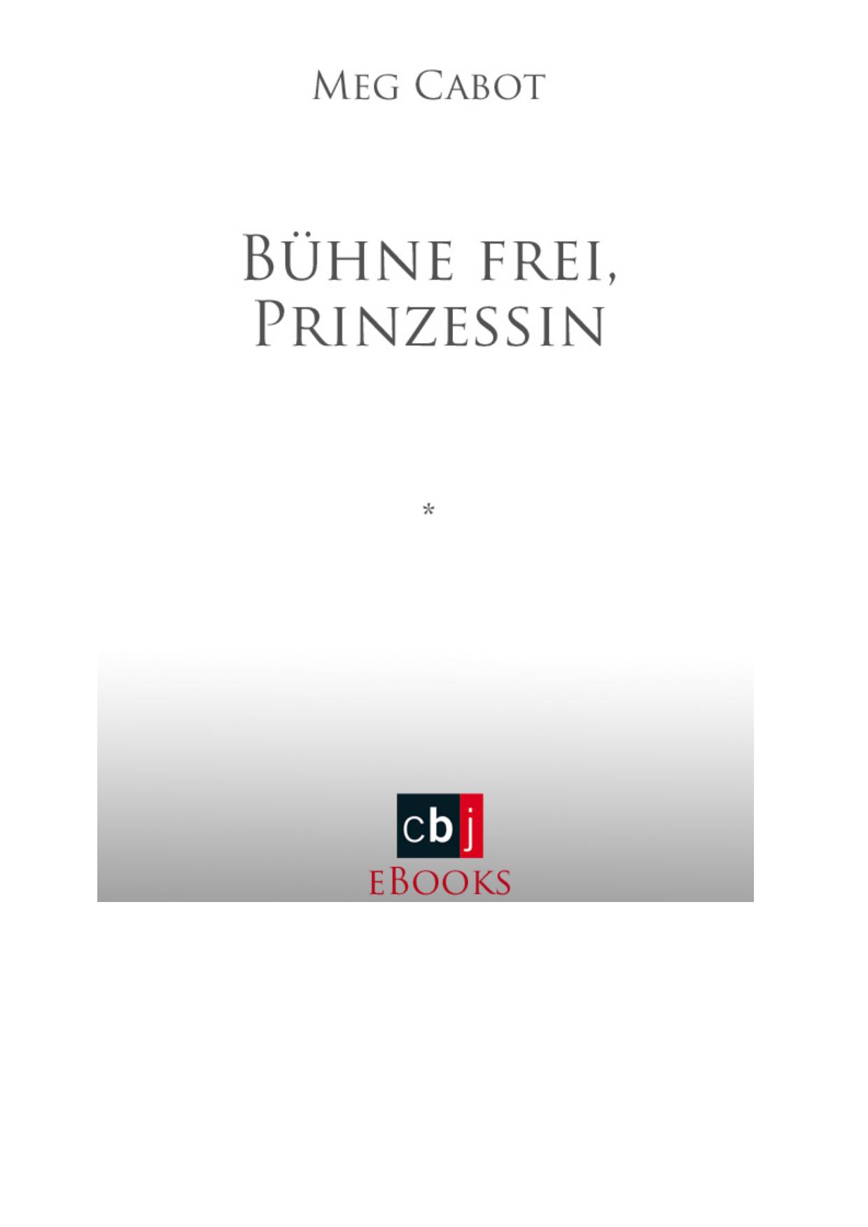 Buehne frei Prinzessin