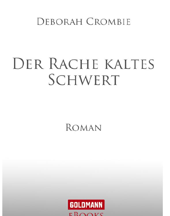 Der Rache kaltes Schwert - Crombie, D: Rache kaltes Schwert - And Justice there is None