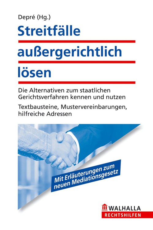 Streitfaelle außergerichtlich loesen