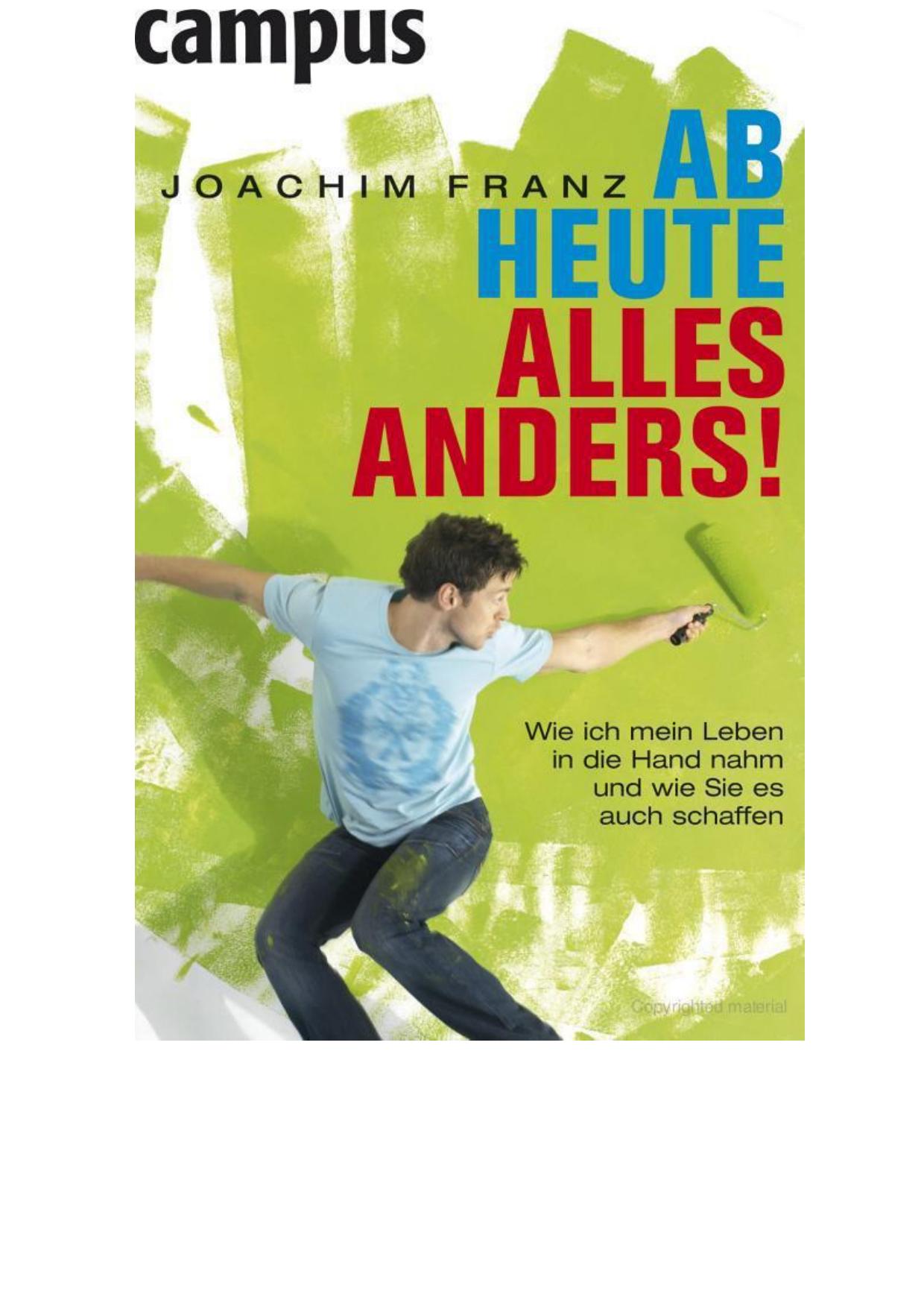 Ab heute alles anders
