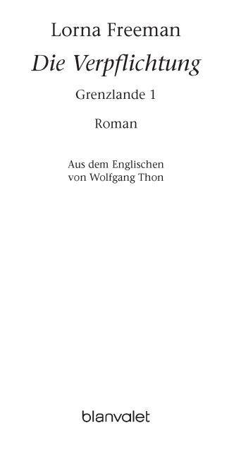 Grenzlande 1: Die Verpflichtung (German Edition)