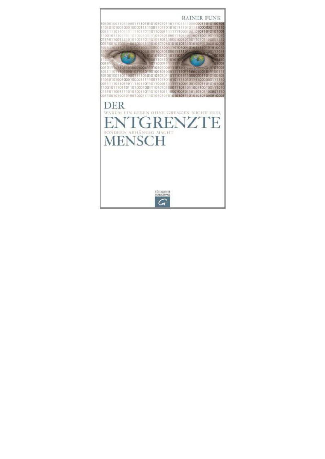 Der entgrenzte Mensch