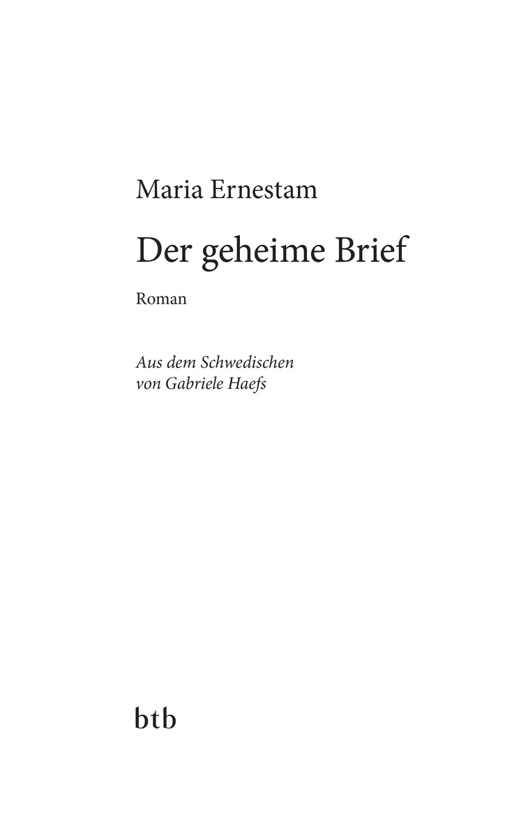 Der geheime Brief