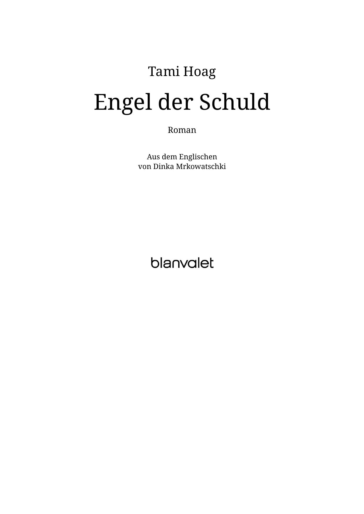 Engel der Schuld Roman